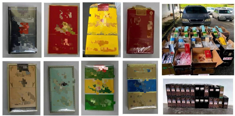 (大北马)车上搜出大批香烟,青年疑涉走私被捕