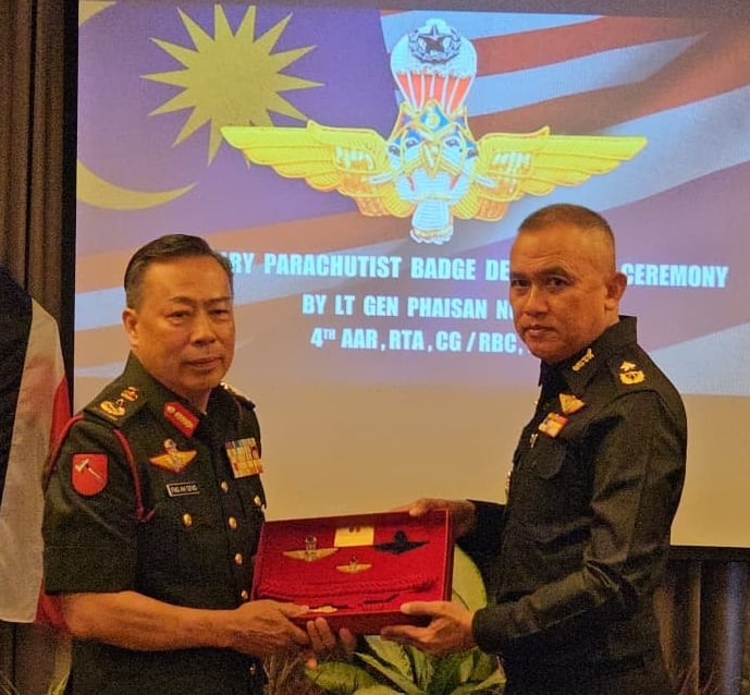 (大北马)黄荣盛出席马泰边境会议