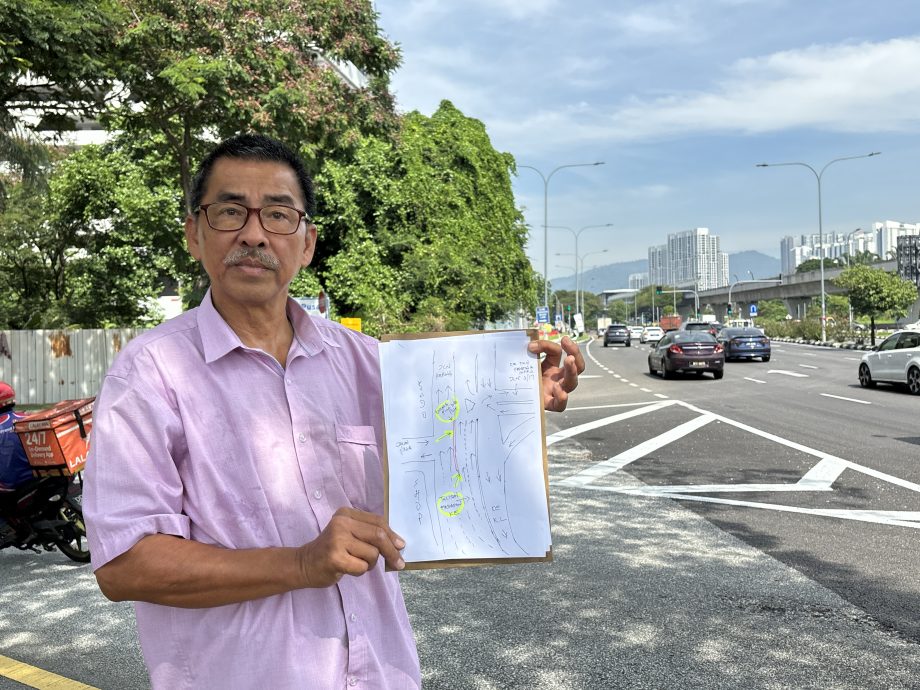 (大都会)余保凭促请DBKL重设路障与增路面标记以预防车祸/4图