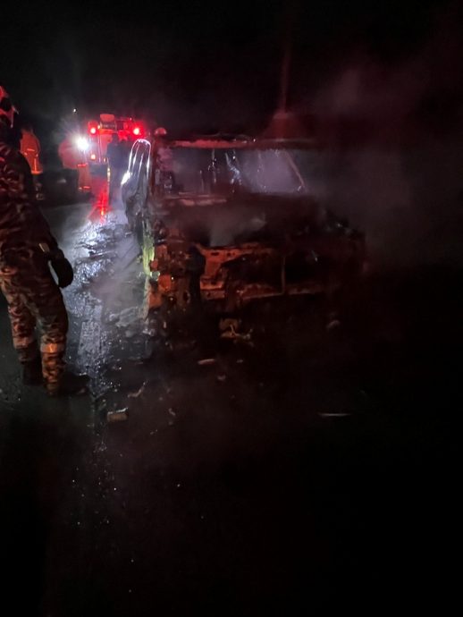 （大都会）凌晨火烧休旅车