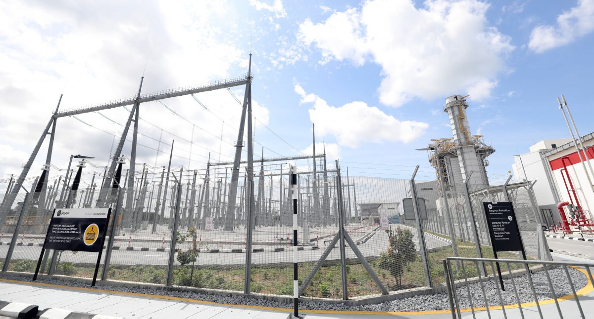 （完整稿需取代上网）全国/英达岛发电厂投入运作，供巴生河流域40％电力