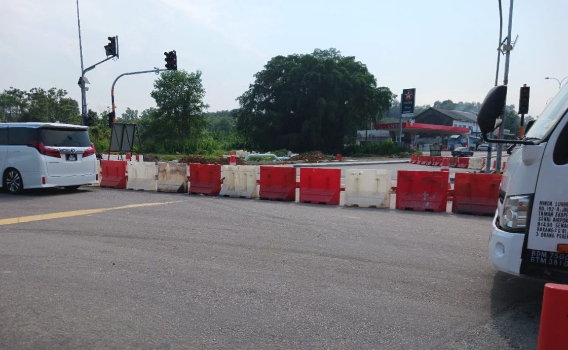 亚依淡十字路口,即日起封路4天