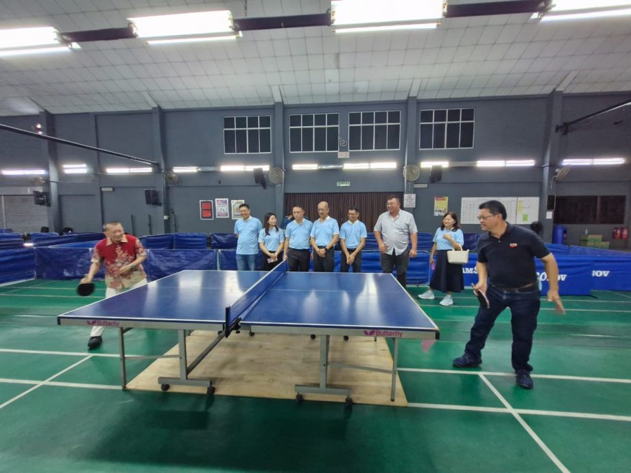柔永总男女乒乓赛热烈引爆 11属会129球员齐聚切磋球技