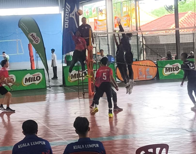 第23届美禄全国U14排球锦标赛   古来热情开打