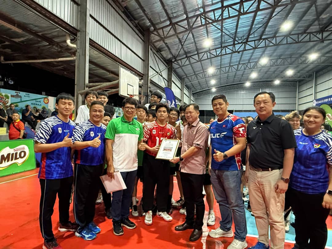 第23届美禄全国U14排球锦标赛   古来热情开打