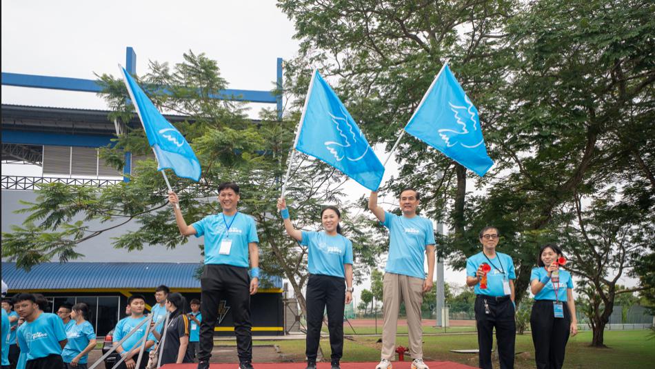 大马创价学会柔分会办“和平之跑” 銮逾2000和平爱好者推广环保