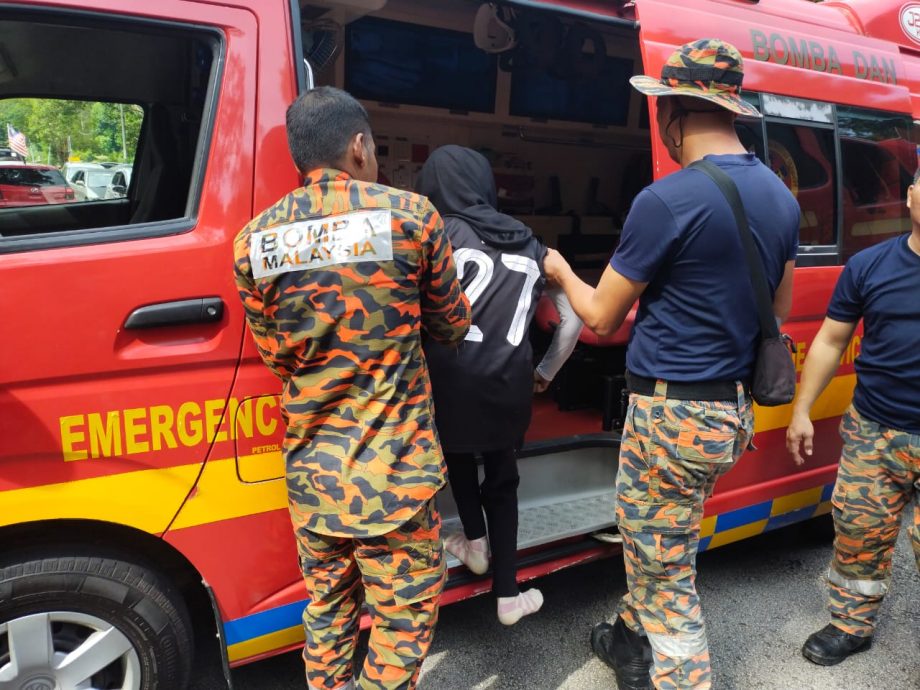 (已签发)柔:女学生爬南峇山晕倒 消拯队爬200公尺救援