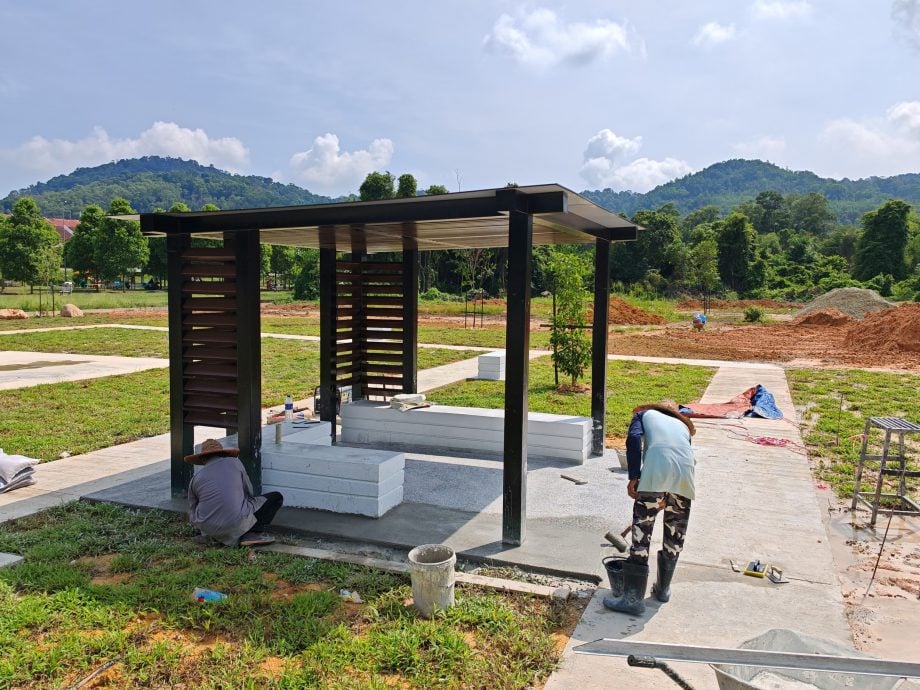 峇龙华休闲公园10月完工   设骑行波浪赛道