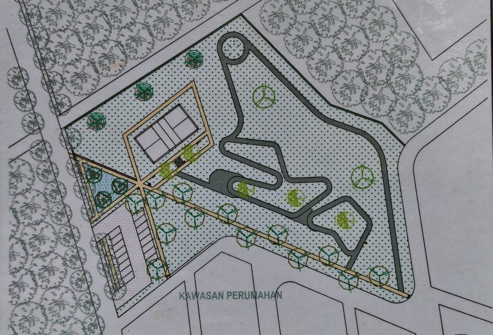 峇龙华休闲公园10月完工   设骑行波浪赛道