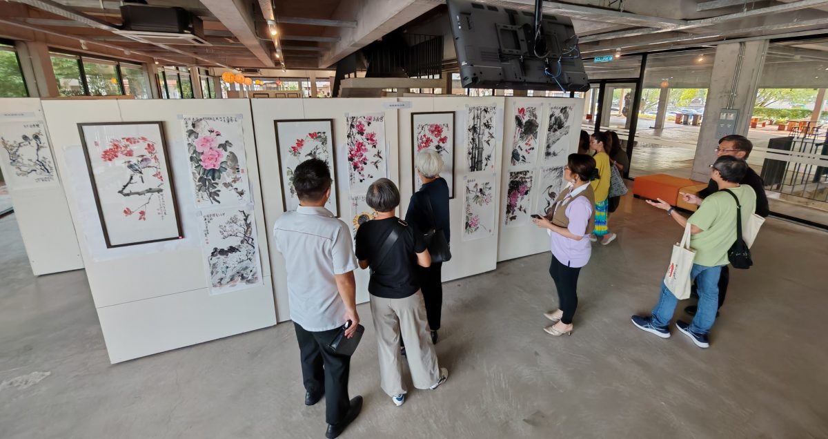 峇沈振川水墨画书法展   筹1万5000令吉美展基金