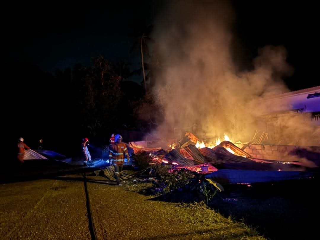 巴莪1民宅失火   无人伤亡