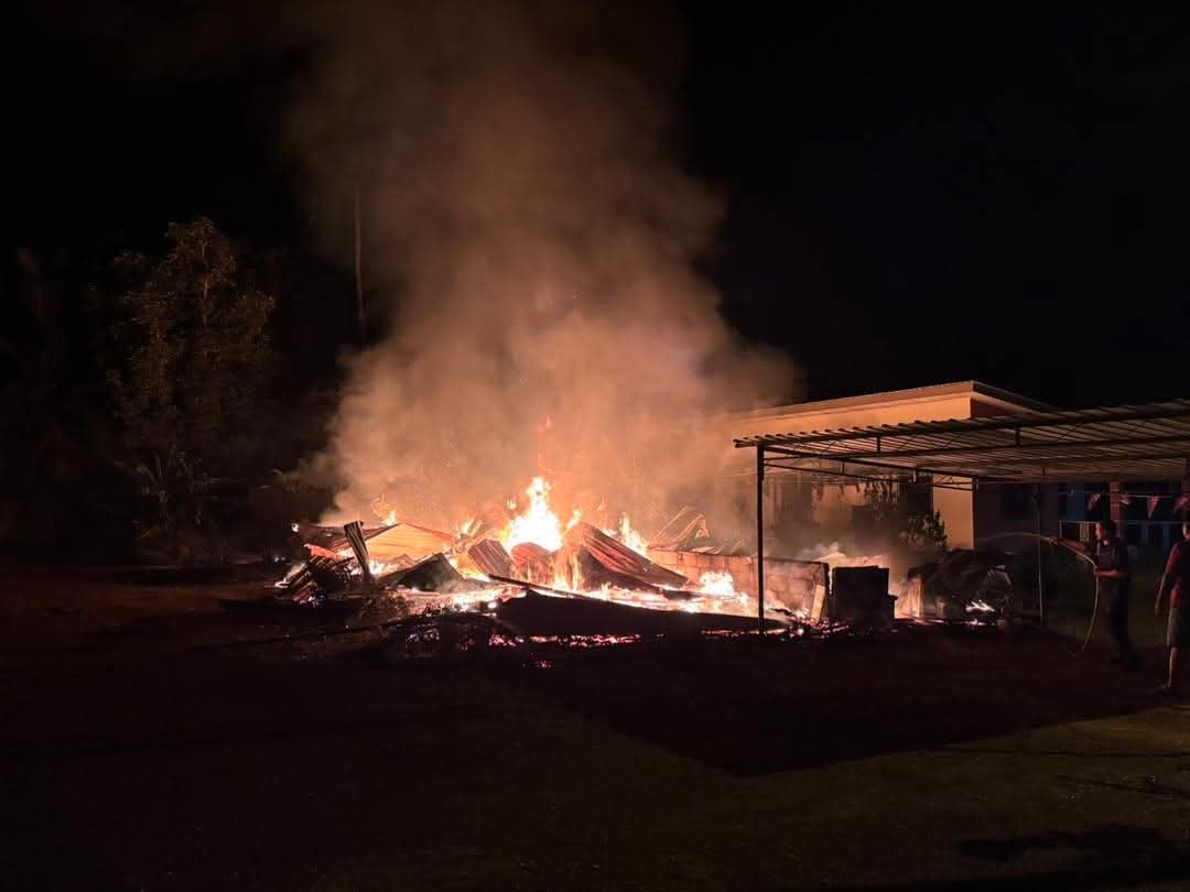 巴莪1民宅失火   无人伤亡