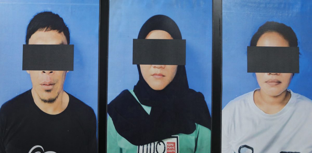 （已签发）柔：**版二**1男2女围篱住宅设中转货仓，运毒至印尼峇淡岛