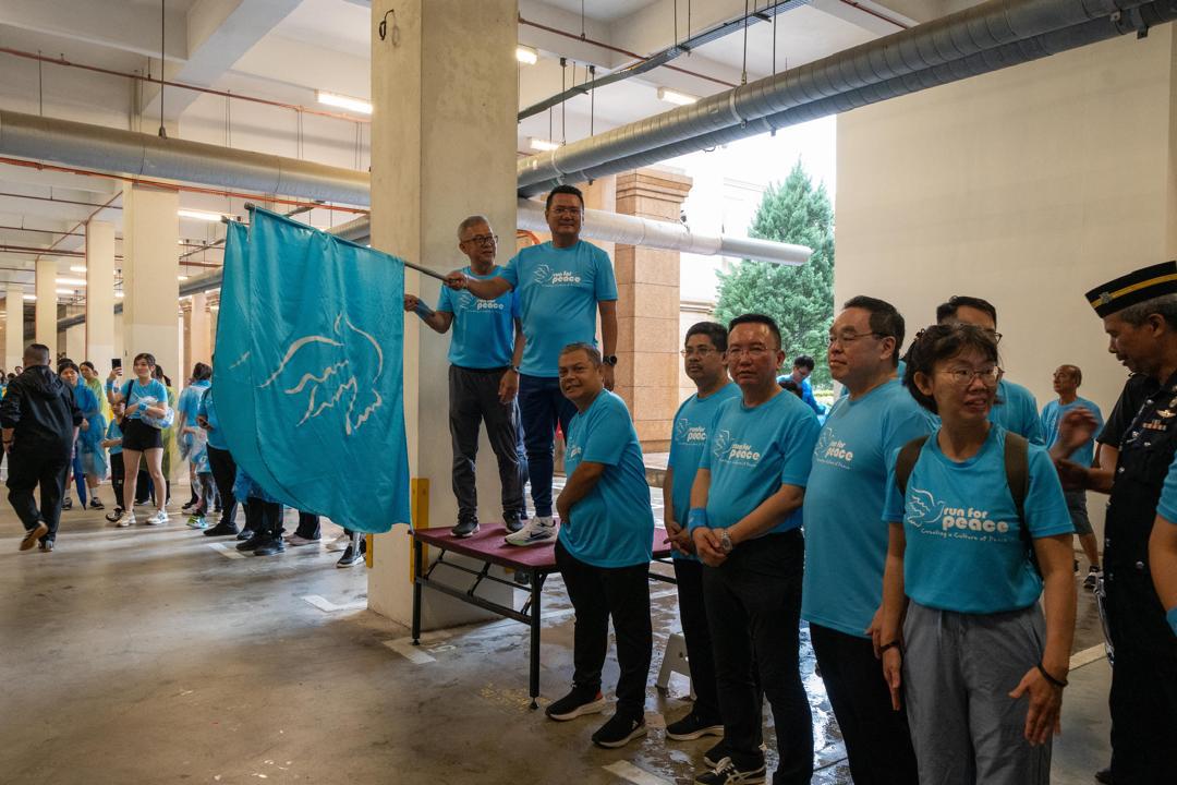 马创价学会“和平之跑” 新山逾3000人奔向和平