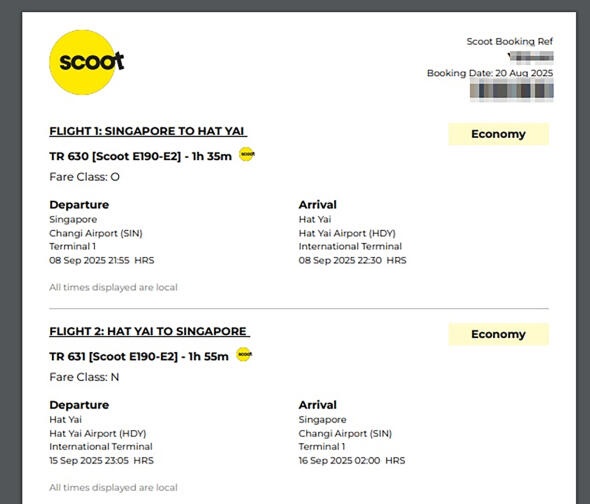 （已签发）柔：狮城二三事：儿诉 母诊断患癌飞不了 酷航换成礼券不退款