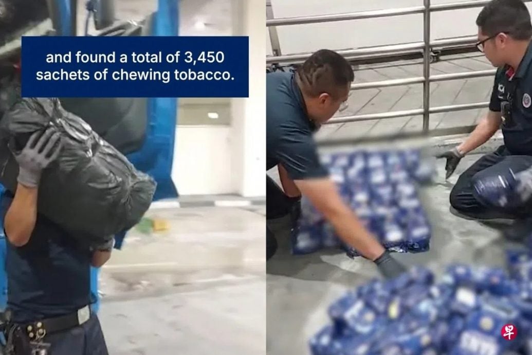 （已签发）柔：狮城二三事：涉嫌走私咀嚼烟草 大马罗里司机被捕