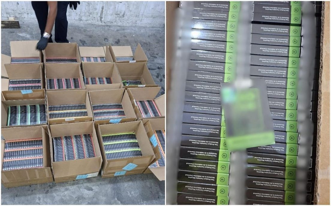 （已签发）柔：狮城二三事：涉走私逾9200个电子烟弹 25岁男子被捕