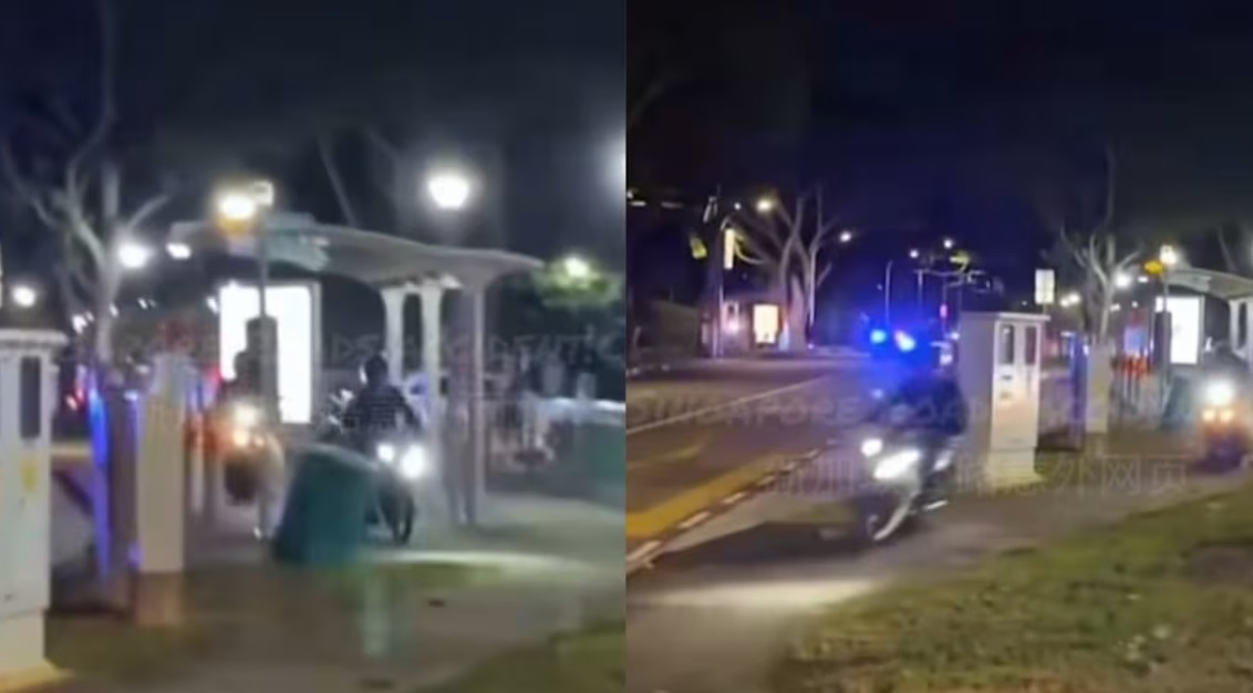 （已签发）柔：狮城二三事：涉进行危险特技 20岁摩托车骑士被捕