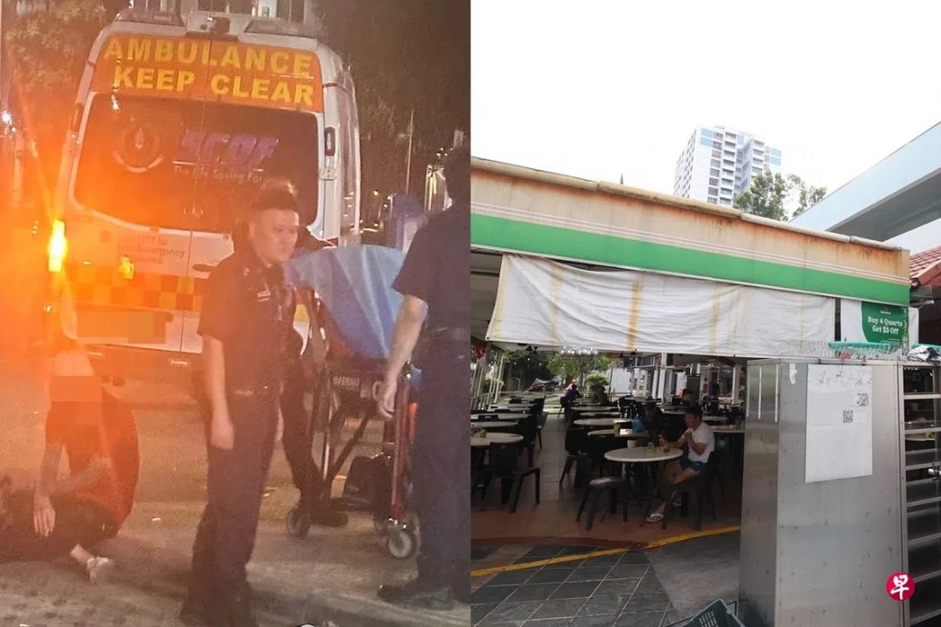 (已签发)柔:狮城二三事:疑讨酒不果用酒瓶砸阿叔头 咖啡店男酒客被捕