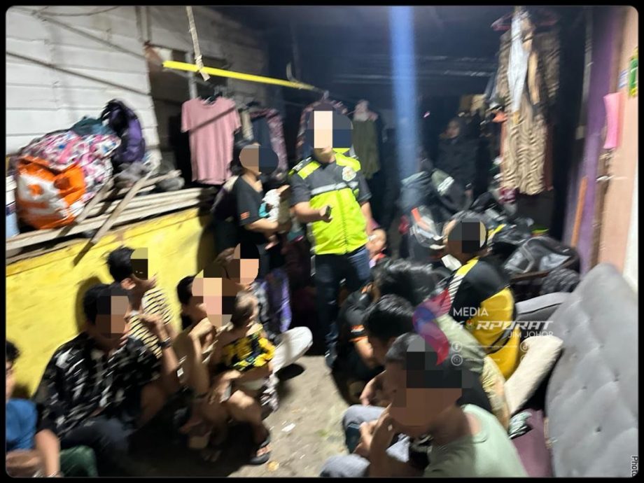 （已签发）柔：藏身墓地附近躲避执法   柔移民局扣104非法移民