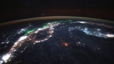 NASA分享高空俯瞰东南亚照片 马新夜景如宝石般闪耀!