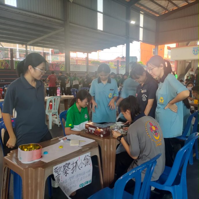 NS年轻人/马口启文中学办年度科学展 激发学生探索热情