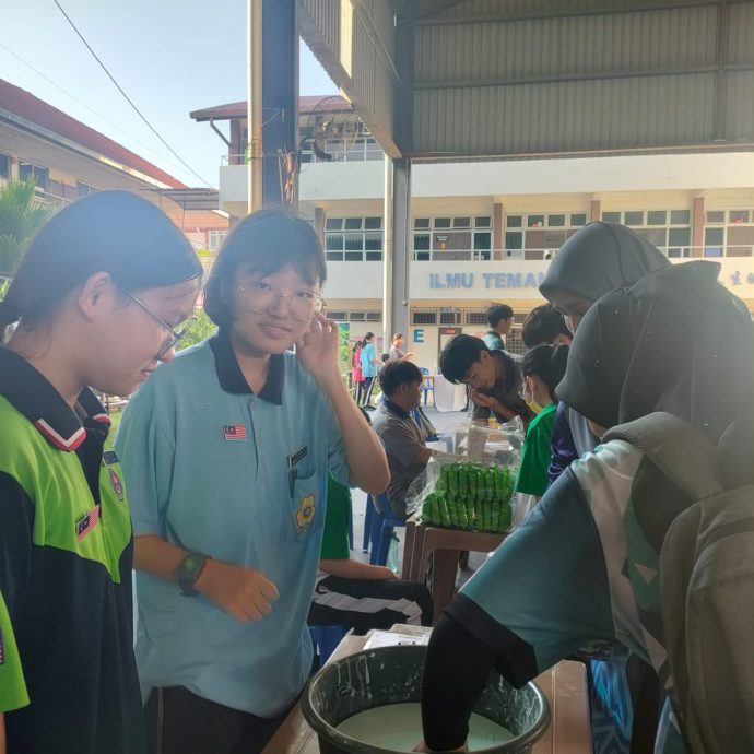 NS年轻人/马口启文中学办年度科学展 激发学生探索热情