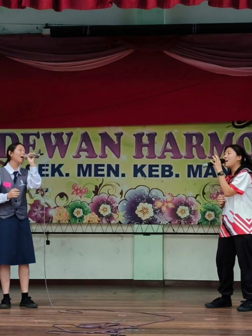 NS年轻人：文丁国中华文学会歌唱比赛 学生展现音乐才华