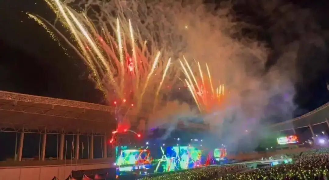 SEVENTEEN演唱会烟火事故 误射观众席2粉丝受伤