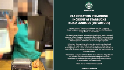 Starbucks barista loses job after uttering ‘bodoh’ at tourist