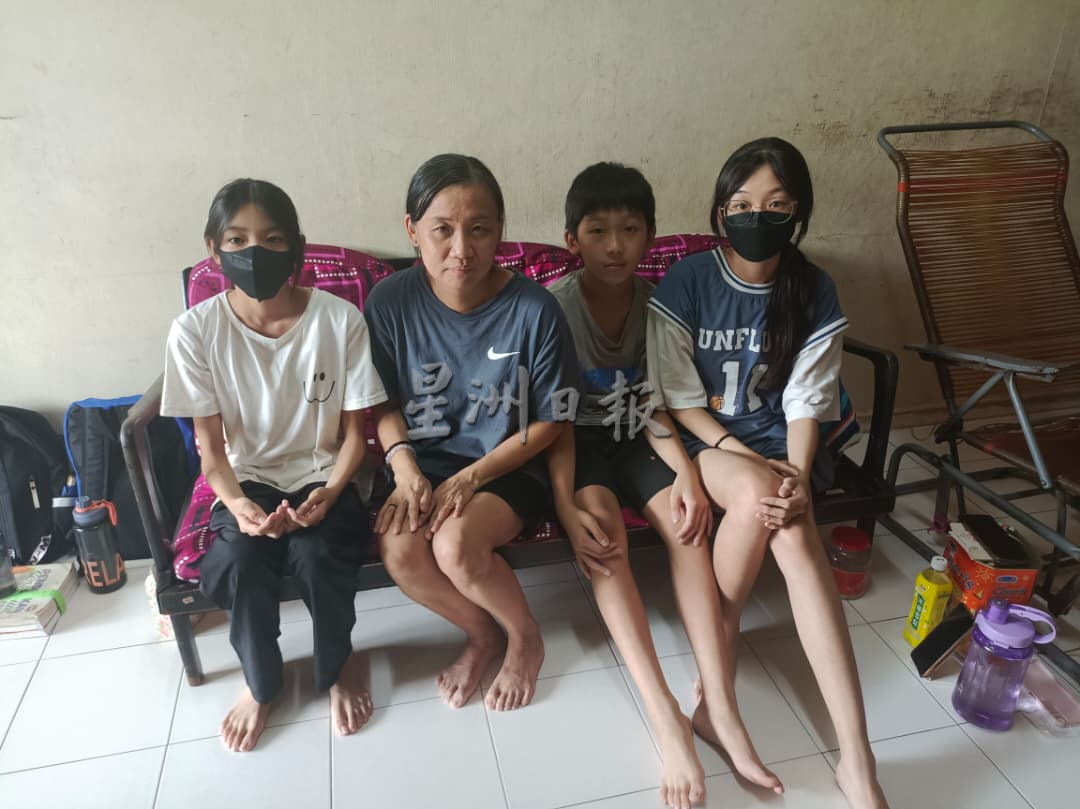 （已签发）柔：星洲基金（9月2日刊）：丈夫病逝留妻带4孩   家庭陷困境盼援助