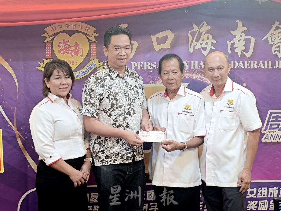 NS马口:锺明甫:马口华团正推动多项工程,冀属会鼎力支持以顺利完成