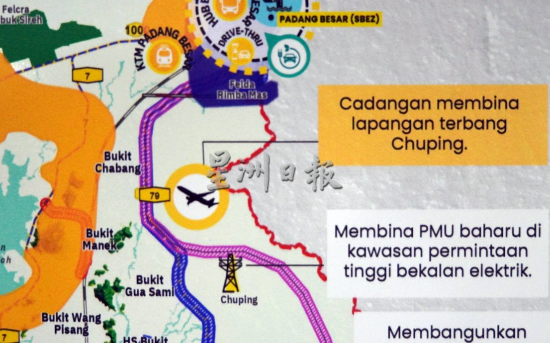（大北马）玻2040年结构规划蓝图纳入机场建设，苏克里：玻王储、州政府愿景