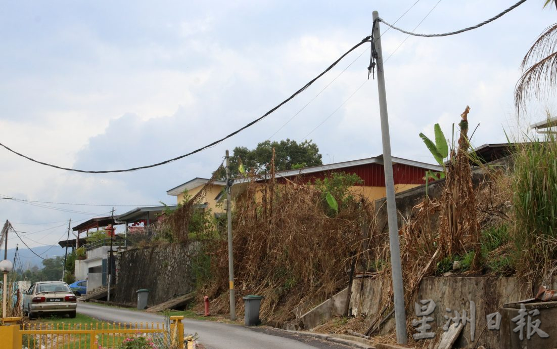 供星洲网/芙拉杭新村66间单位长期荒废,盼屋主清理干净