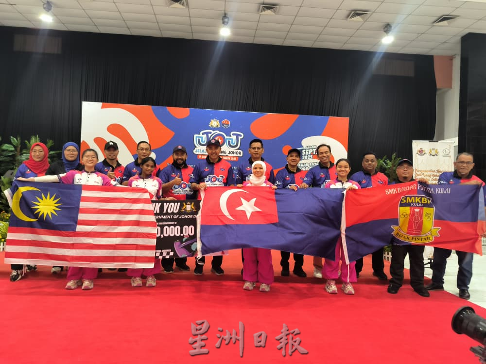 柔州政府拨2万支持太子城国中   出征“STEM Racing”全球总决赛