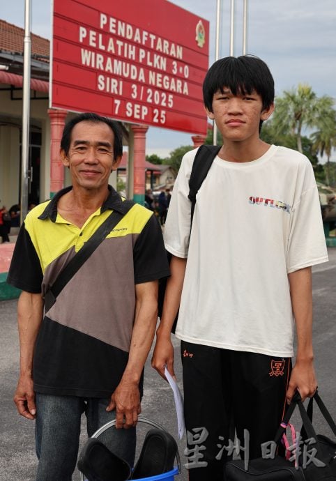 东(已签发):国民服务第三批男学员到北根报到