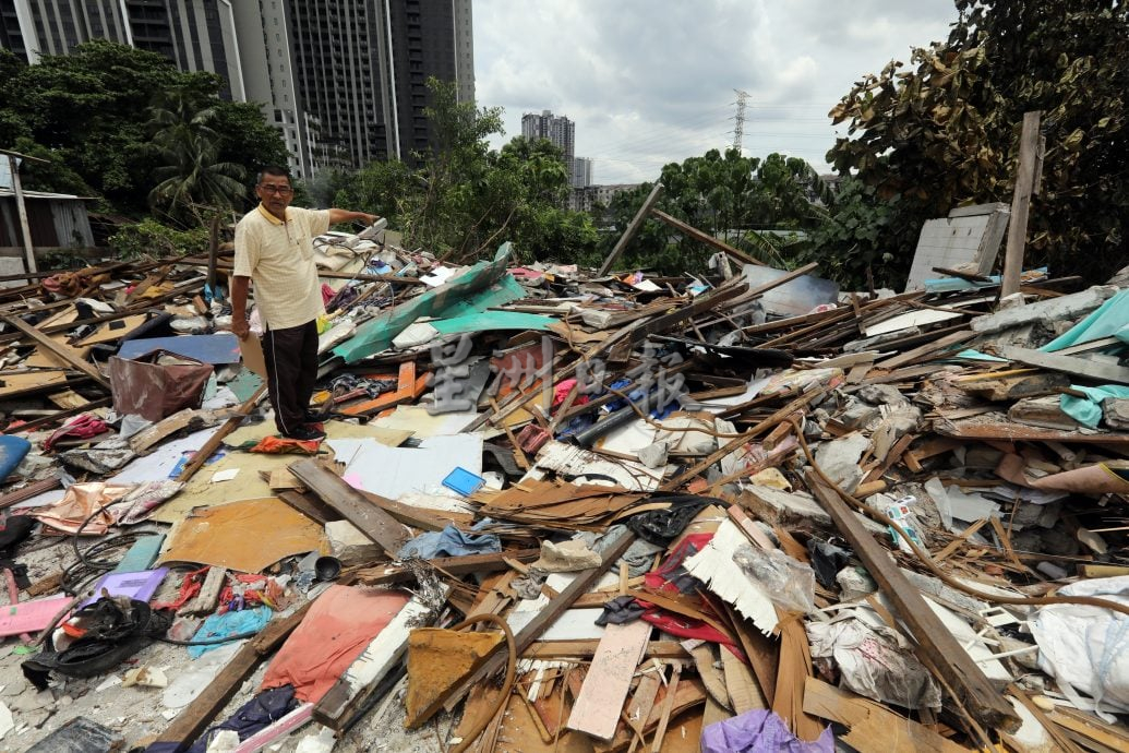 吉隆坡木屋拆迁后屡传火患　老翁守家陷火海命危