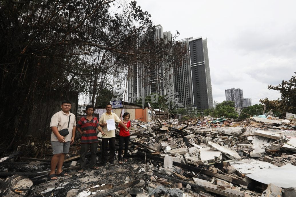 吉隆坡木屋拆迁后屡传火患　老翁守家陷火海命危