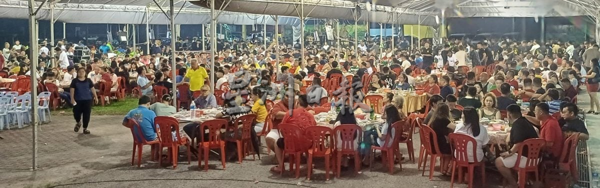 瓜拉沙花居协大仕爷宝诞场面盛大,6福品标得逾66万