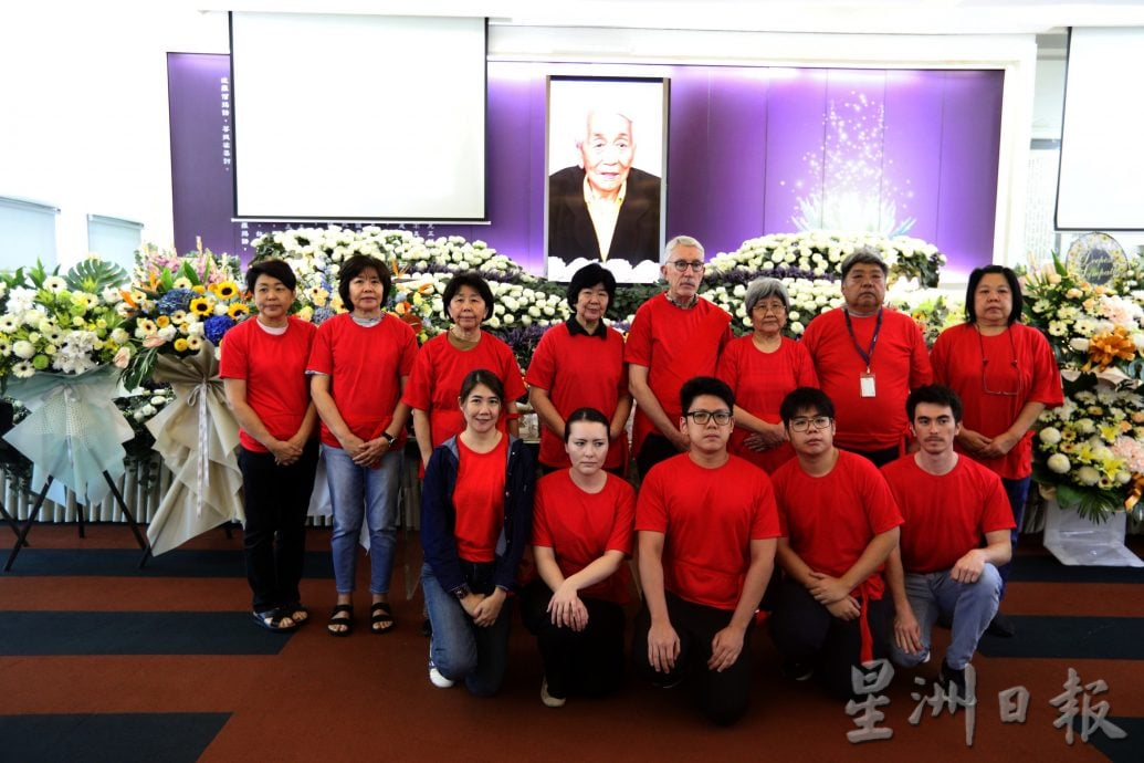宋兆雄今举殡 中总同仁 机器厂商总会 洗衣公会和亲友送别最后一程