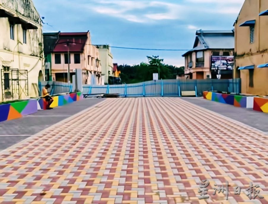 东：直凉老街美化工程完成 27日百乐十号公路新村节添亮点