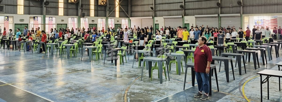 916大马日笔墨飘香 森州150人挥毫竞逐颜真卿杯