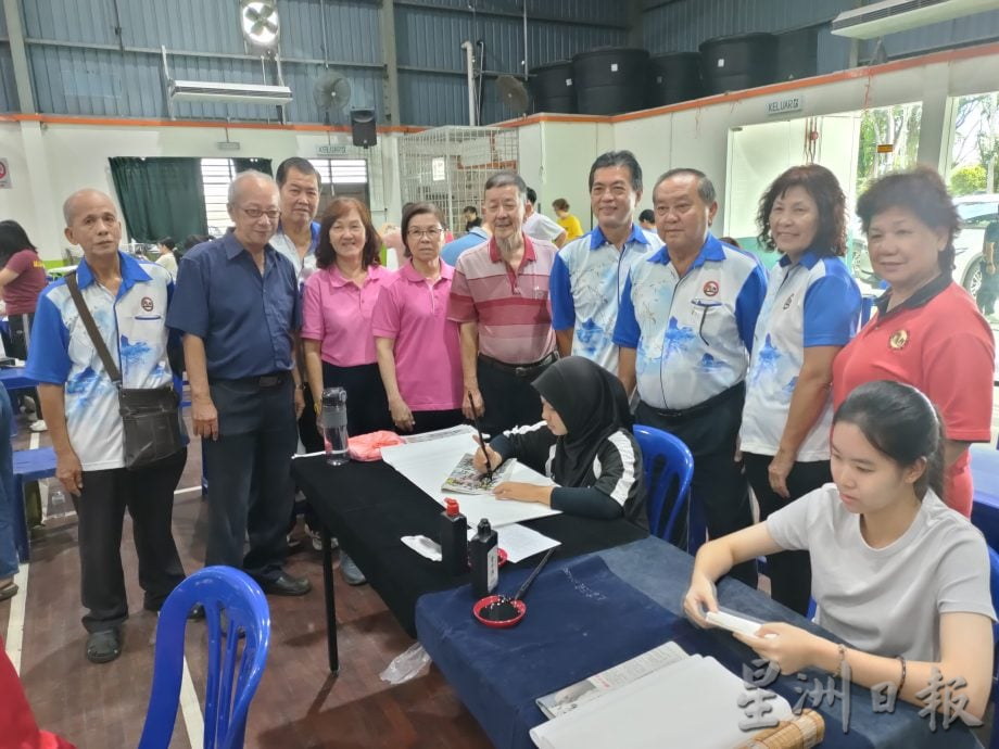 颜贞强：从小养成挥毫习惯 盼藉书法赛传承文化