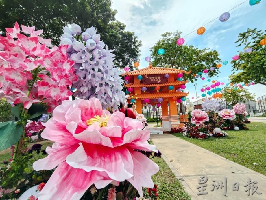 (大北马)打铜仔街公园换新装 700灯笼迎中秋