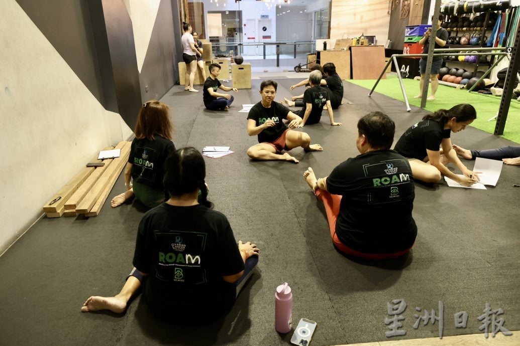 癌后复健学跌倒再爬起 24“卵巢勇士”重拾生活自信