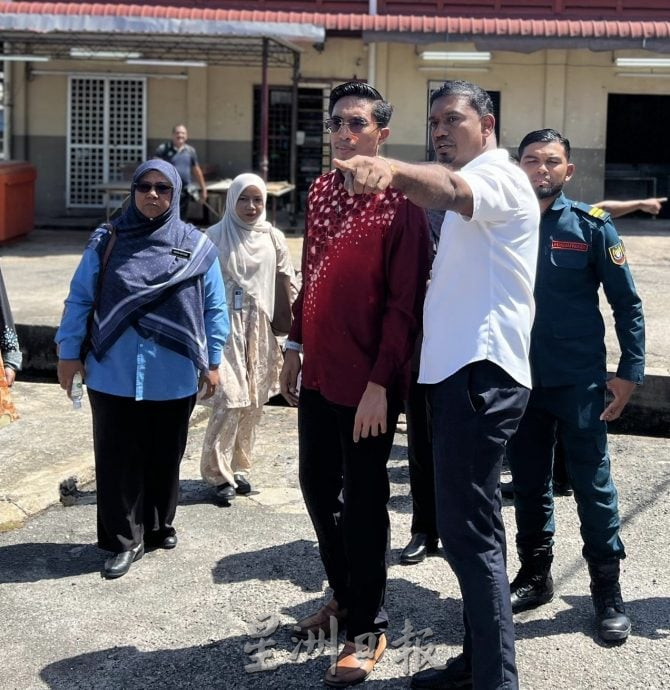 (大北马)威省市厅耗384万全面提升北海老桥巴刹