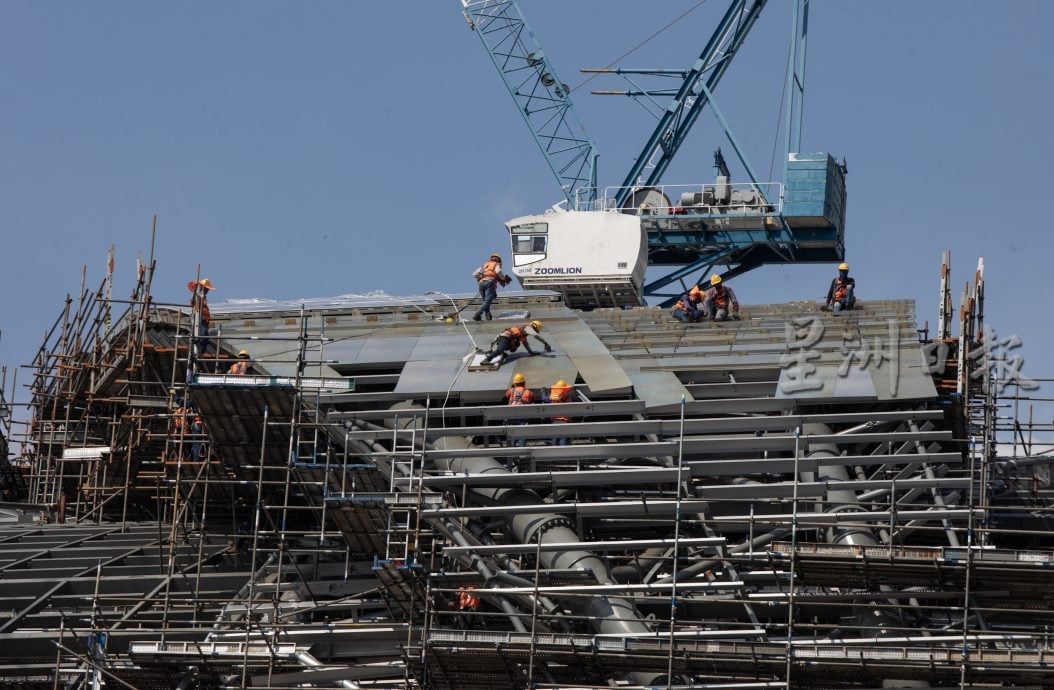 (9月22日)星角摄:柔新捷运系统如火如荼建设