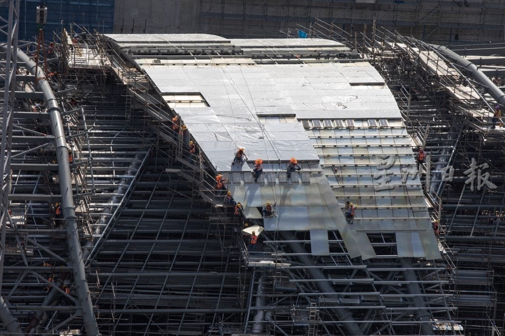 (9月22日)星角摄:柔新捷运系统如火如荼建设