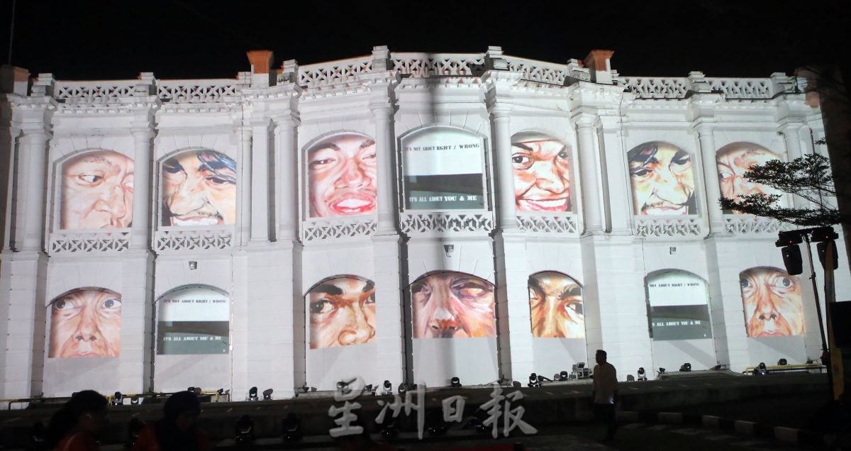 百年建筑光影秀好吸睛 怡保Suka Langka绚烂开幕