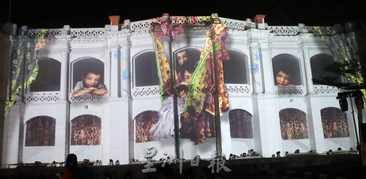 百年建筑光影秀好吸睛 怡保Suka Langka绚烂开幕